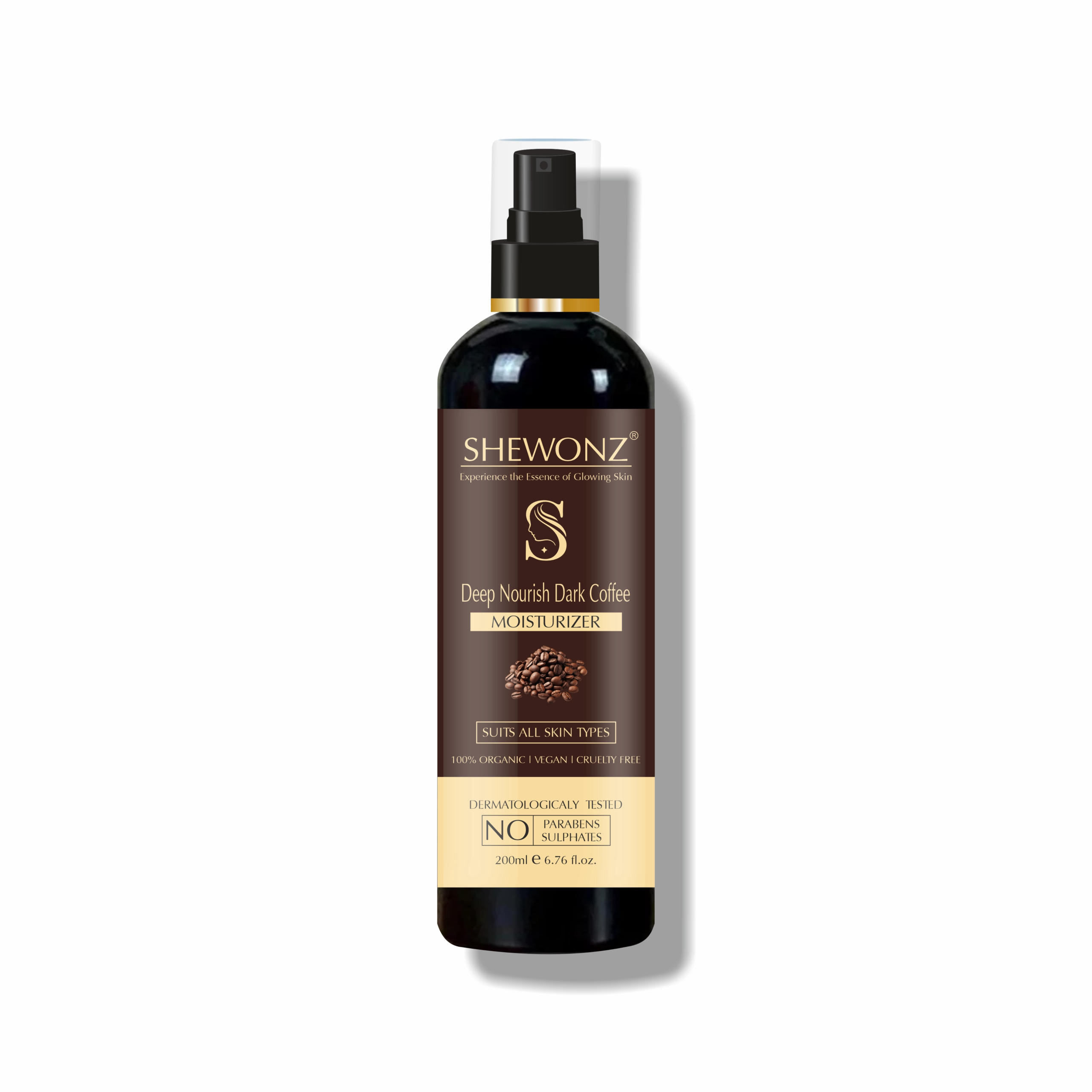 Shewonz Deep Nourish Dark Coffee Moisturizer 200 ml