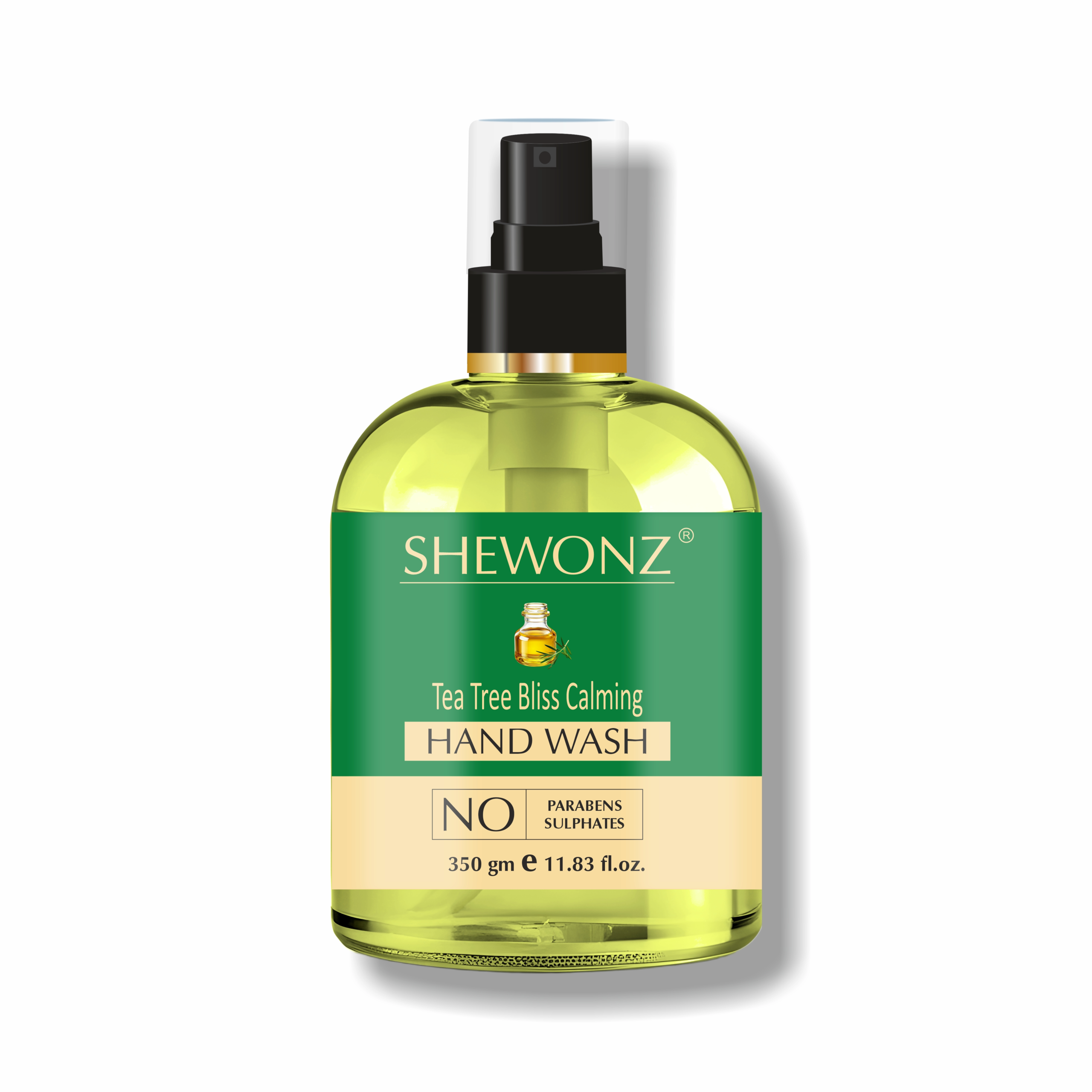 Shewonz Tea Tree Bliss Calming Hand Wash  350 ml