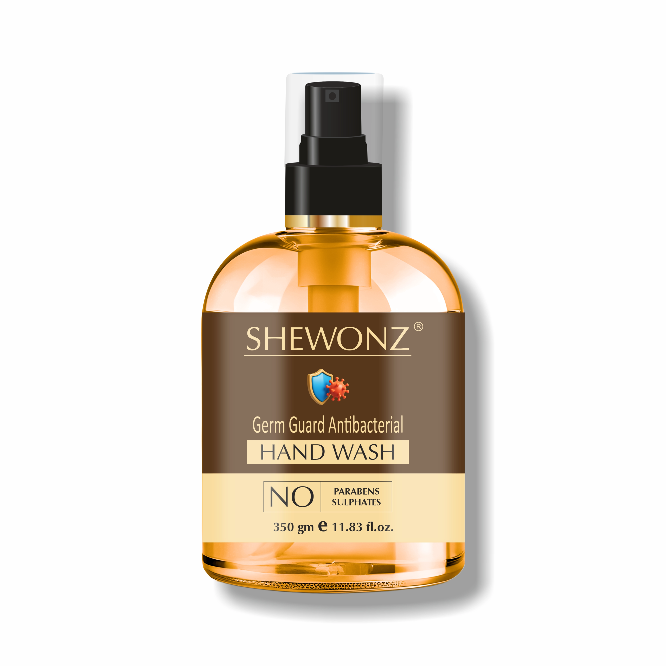 Shewonz Germ Guard Antibacterial Hand Wash  350 ml