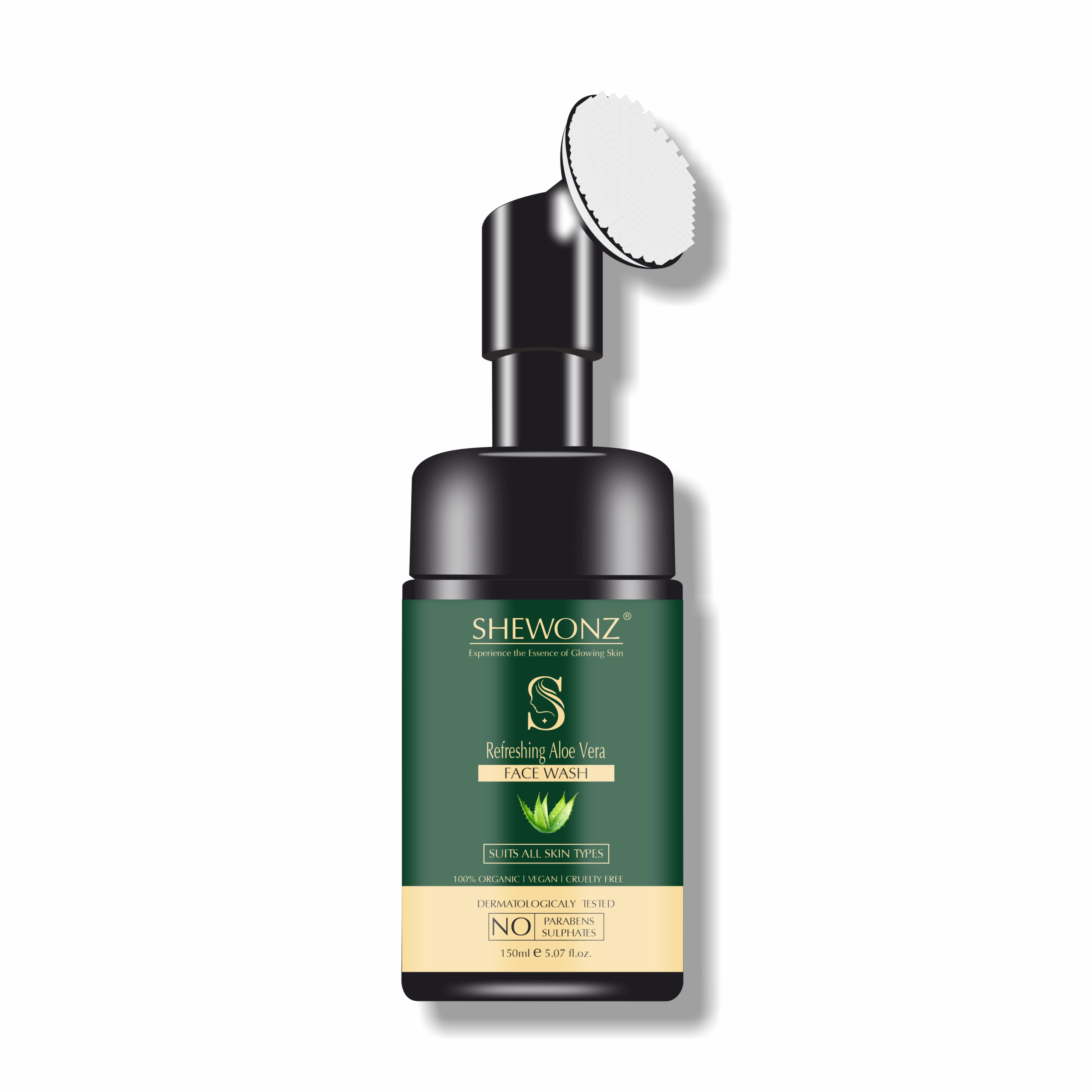 Shewonz Refreshing Aloe Vera Face Wash 150 ml