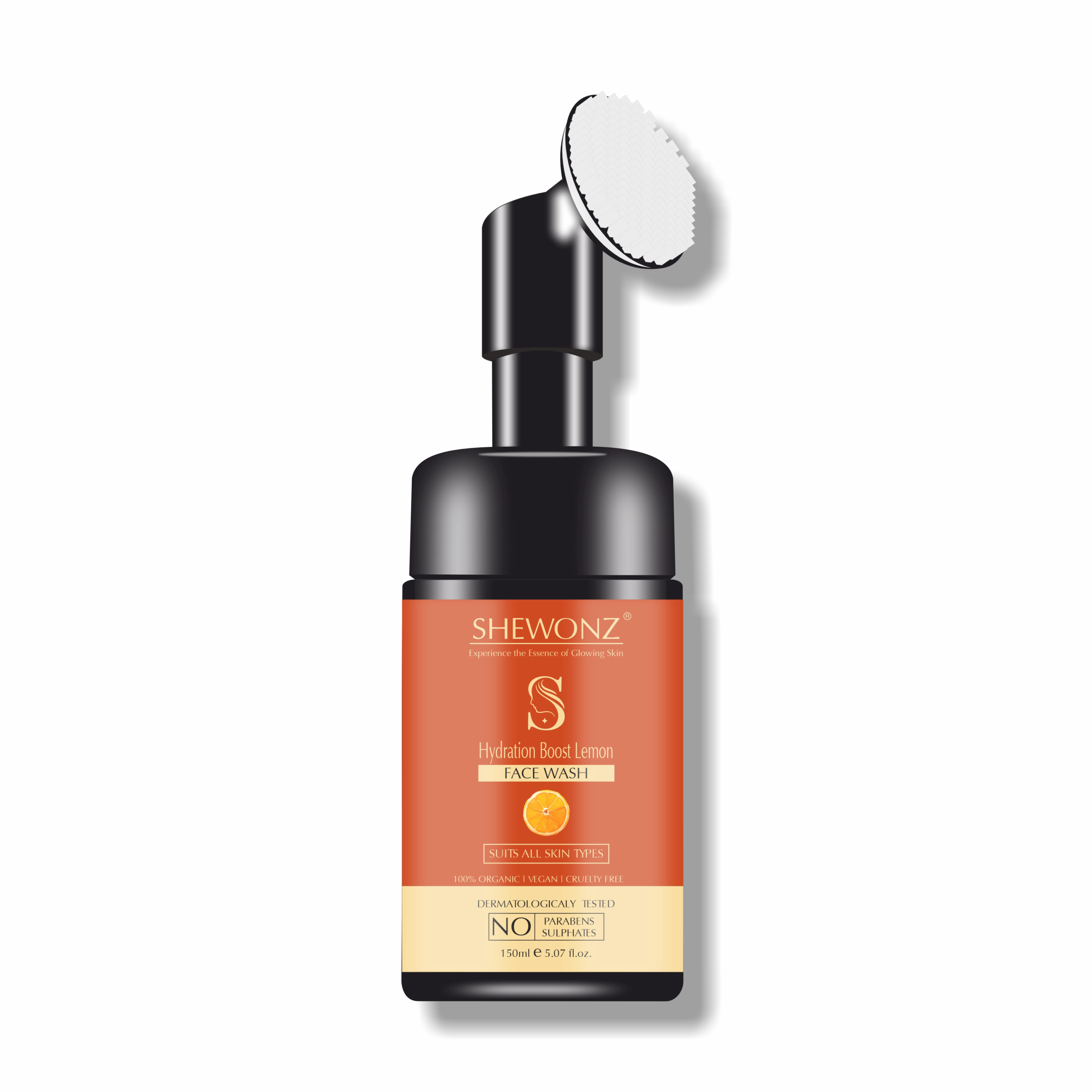 Shewonz Hydration Boost Lemon Face Wash  150 ml