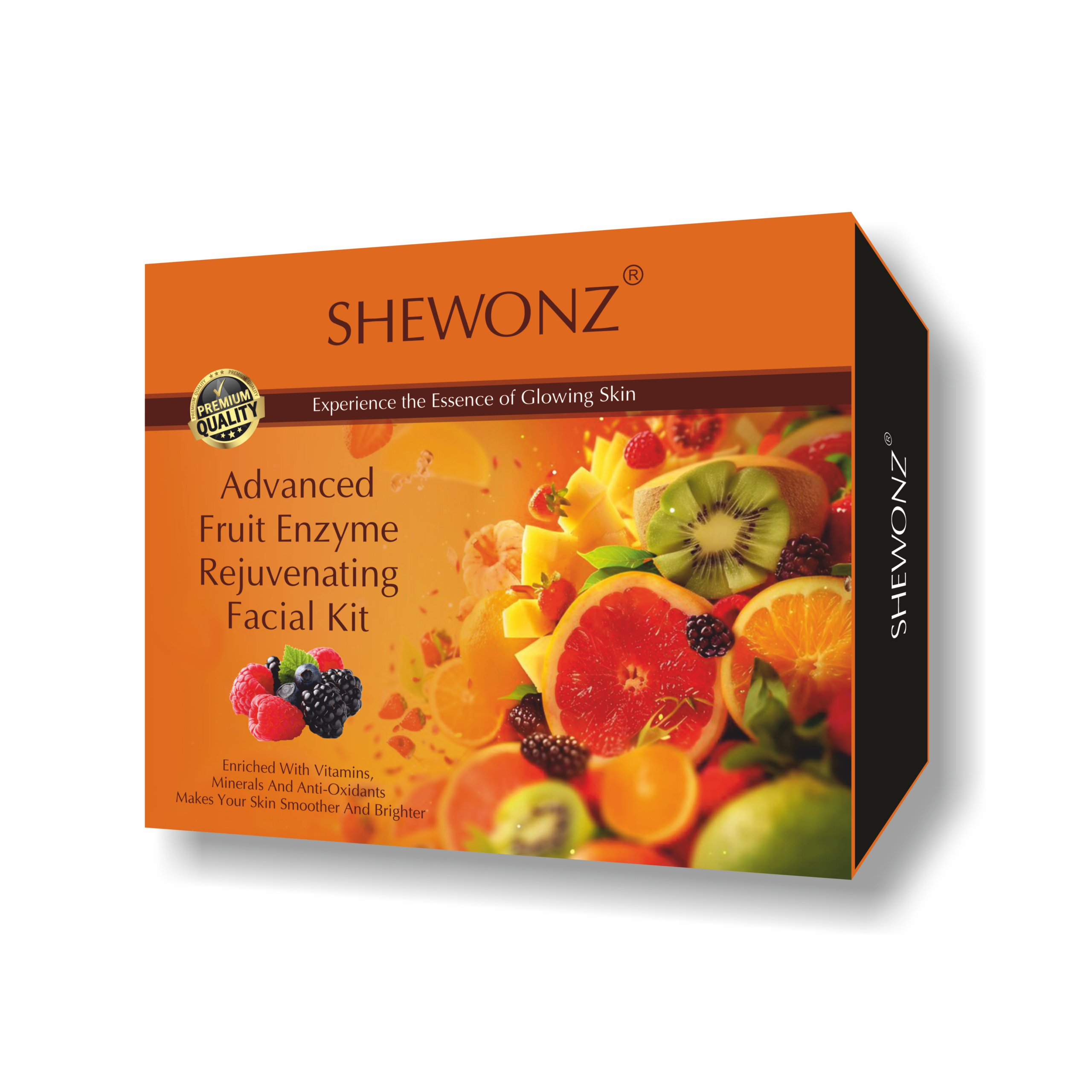 Shewonz Advanced Fruit Enzyme Rejuvenating Facial Kit 250 gm