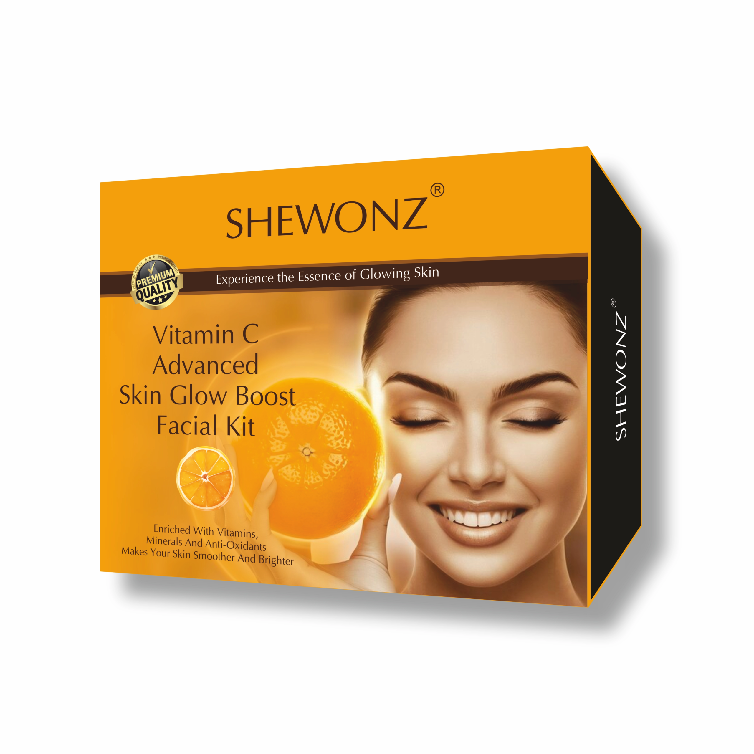 Shewonz Vitamin C Advanced Skin Glow Boost Facial Kit 250 gm