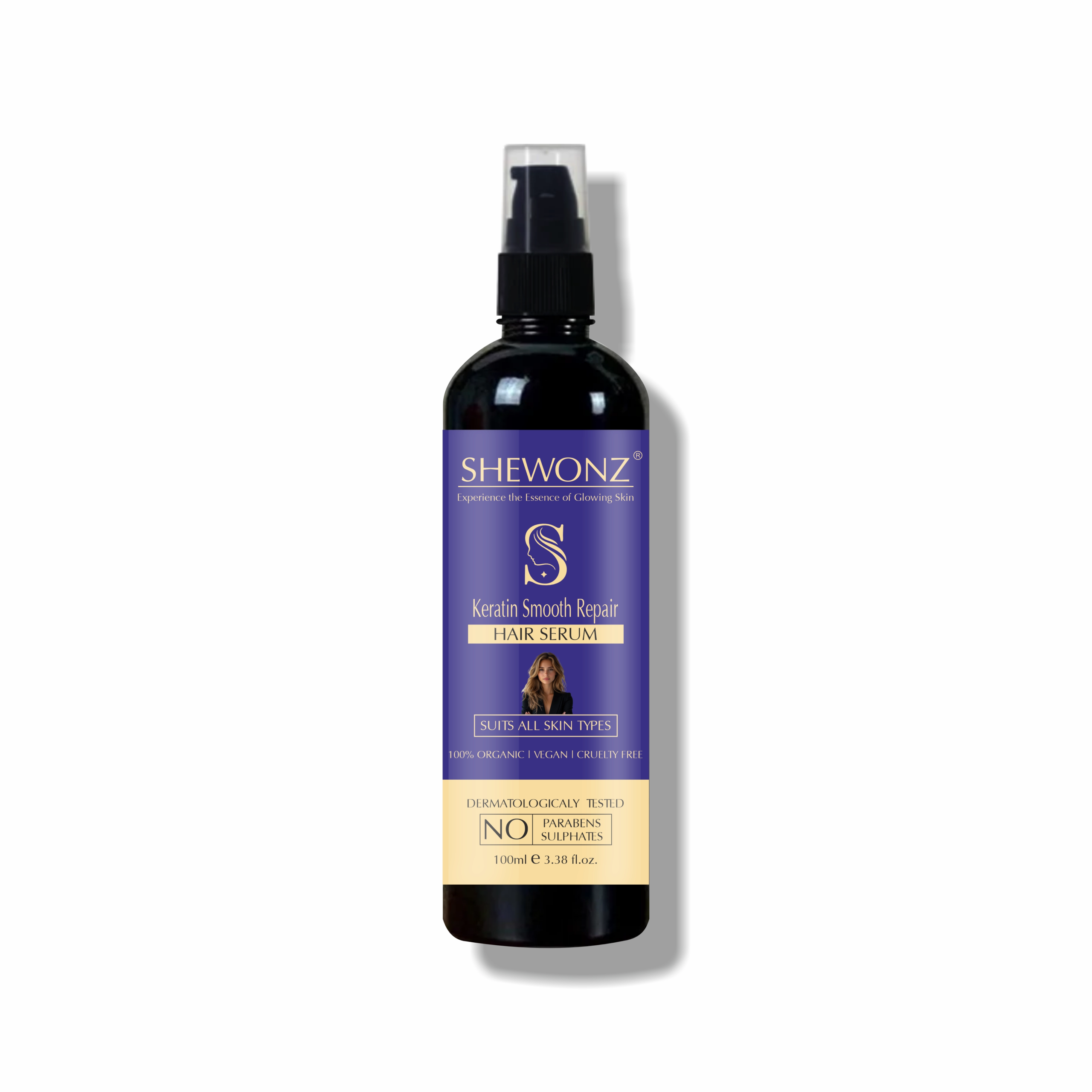 Shewonz Keratin Smooth Repair Hair Serum 100 ml