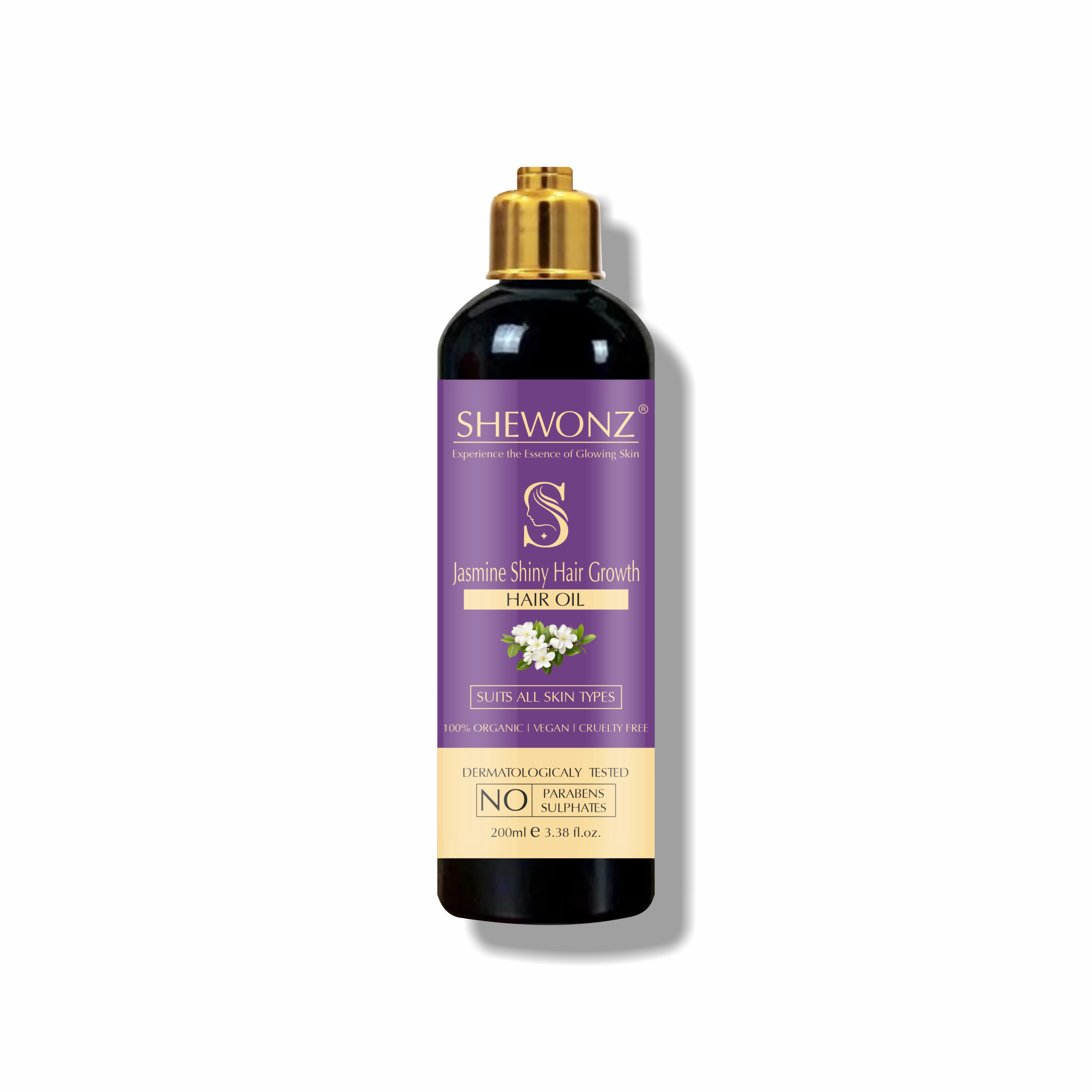Shewonz Jasmine Shiny Hair Growth Hair Oil 200 ml