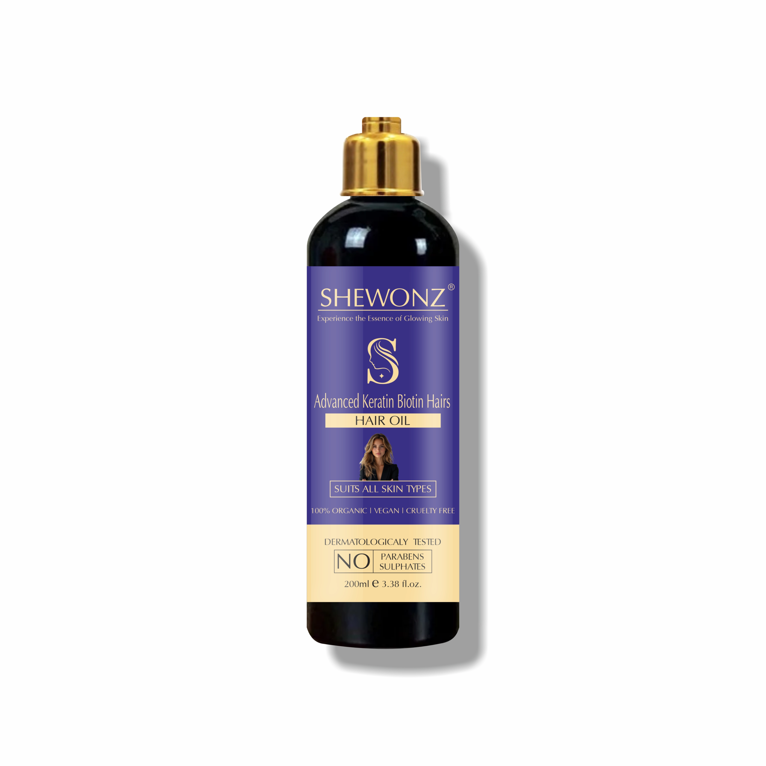 Shewonz Advanced Keratin Biotin Hair Oil 200 ml