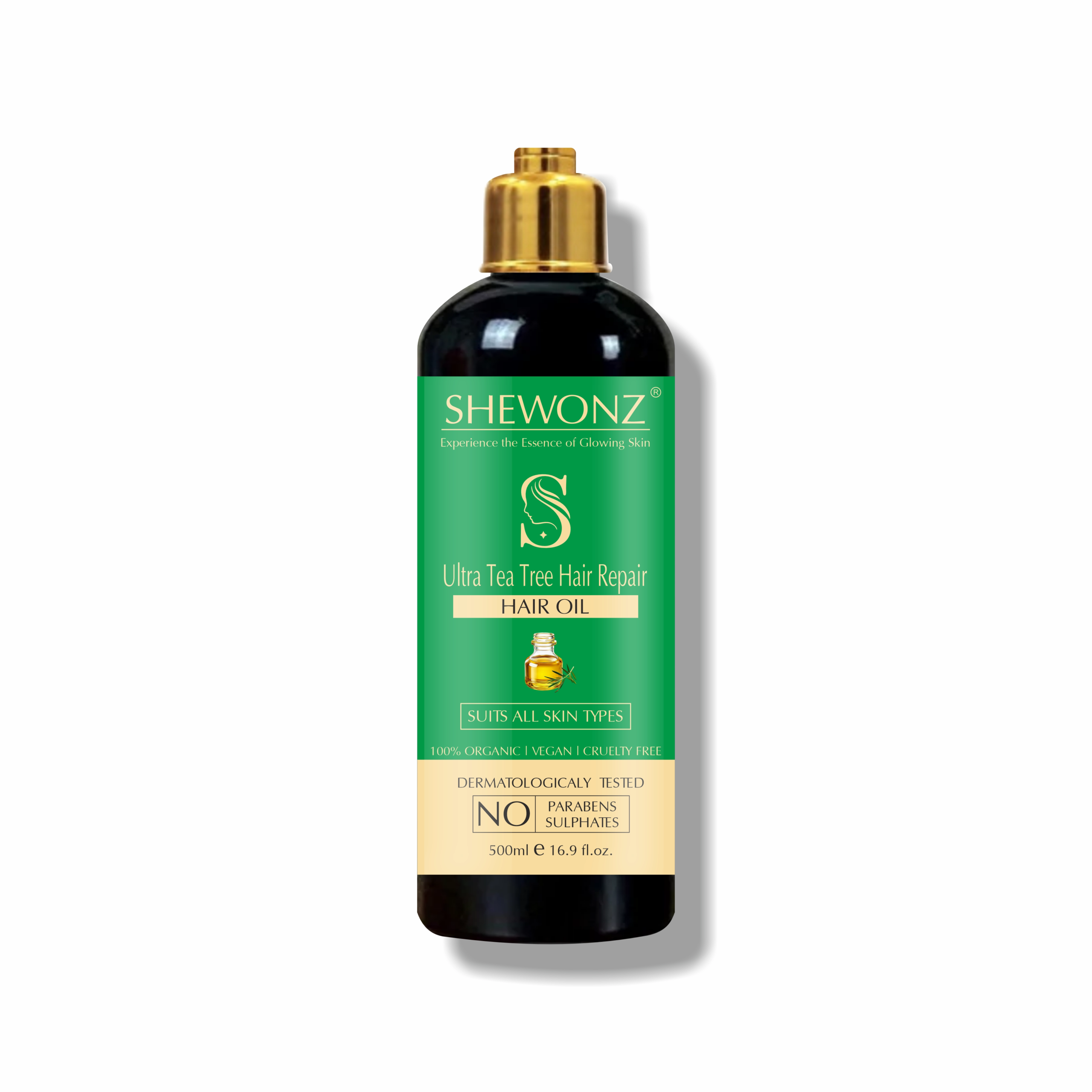 Shewonz Ultra Tea Tree Hair Repair Hair Oil 500 ml