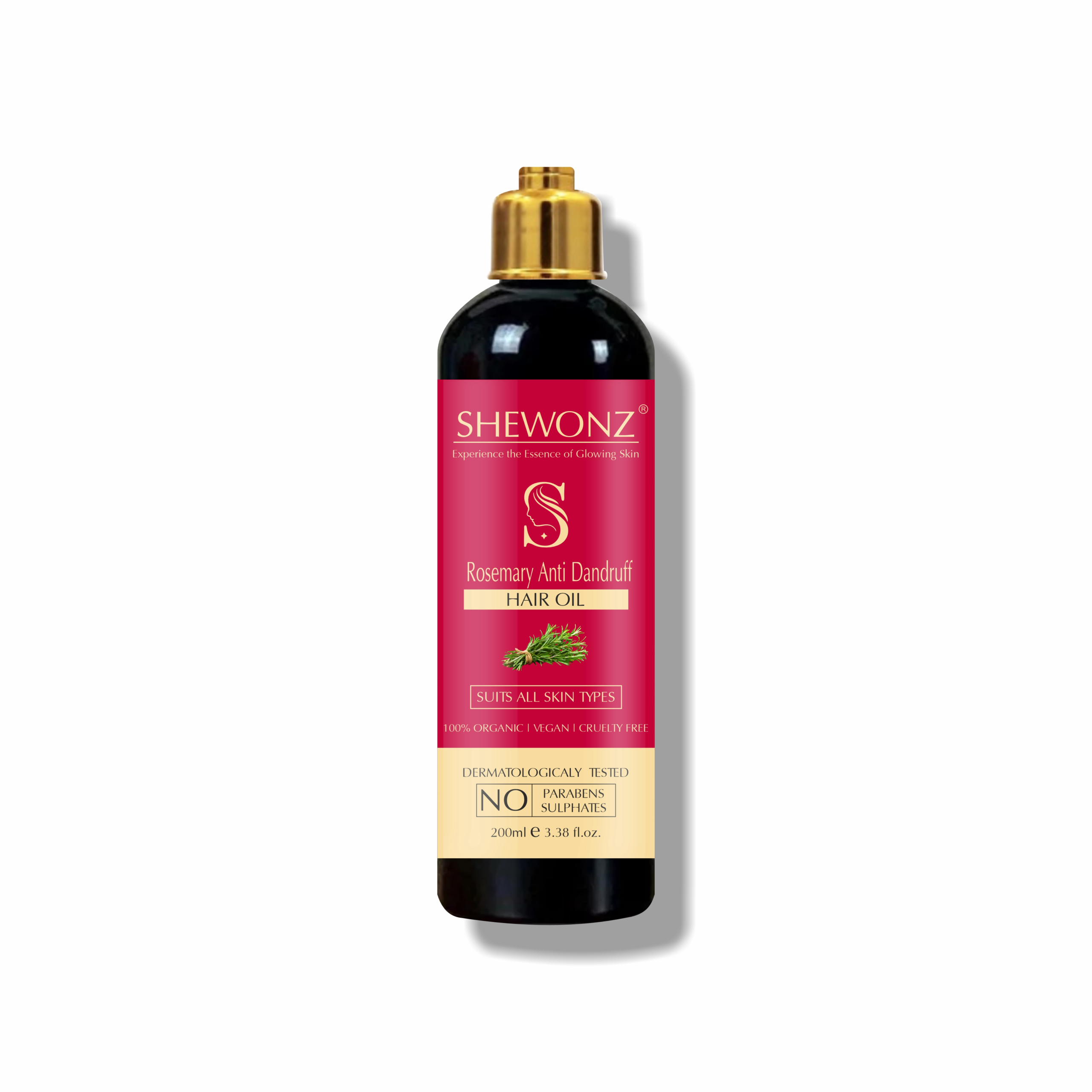 Shewonz Rosemary Anti Dandruff Hair Oil 200 ml
