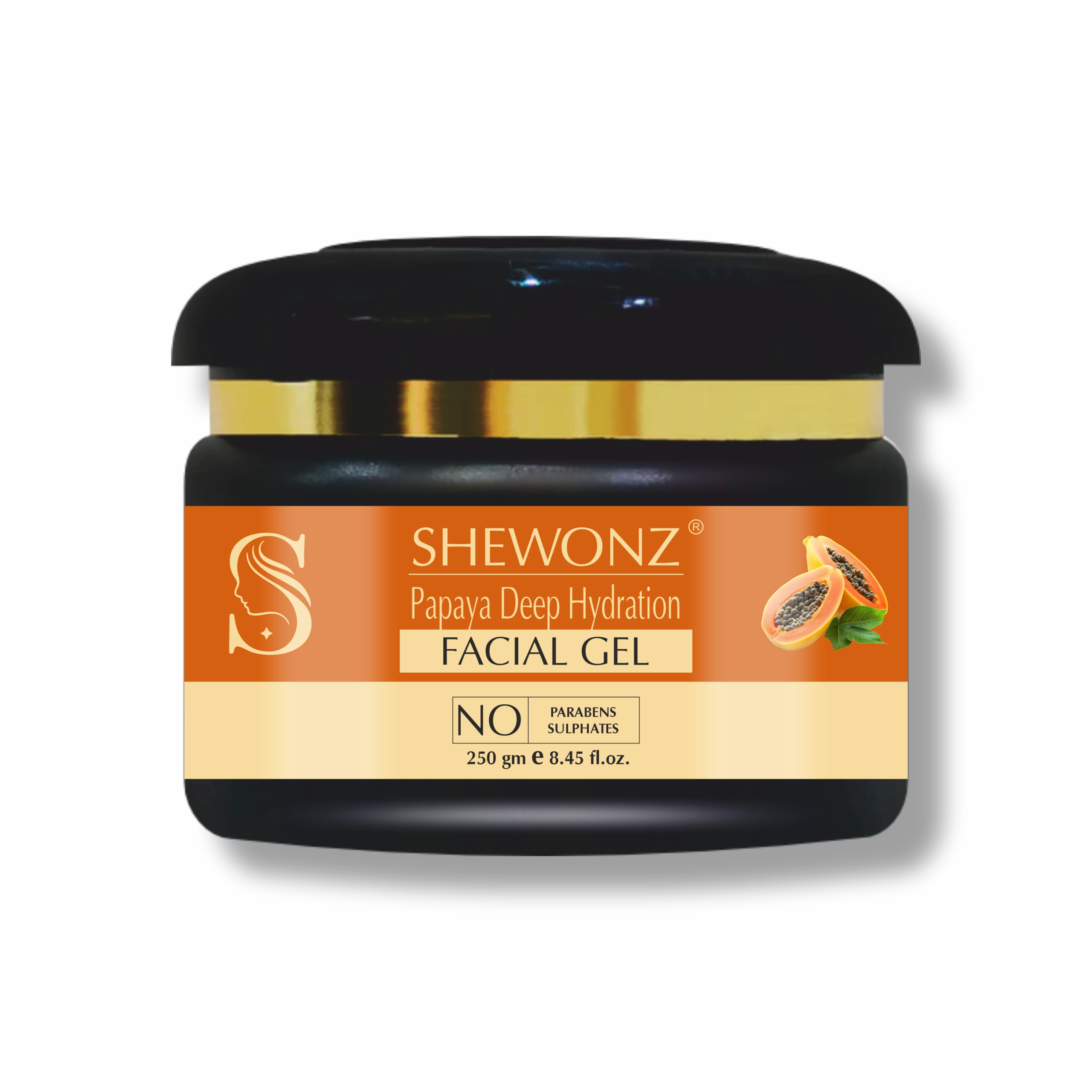 Shewonz Papaya Deep Hydration Facial Gel 250 gm