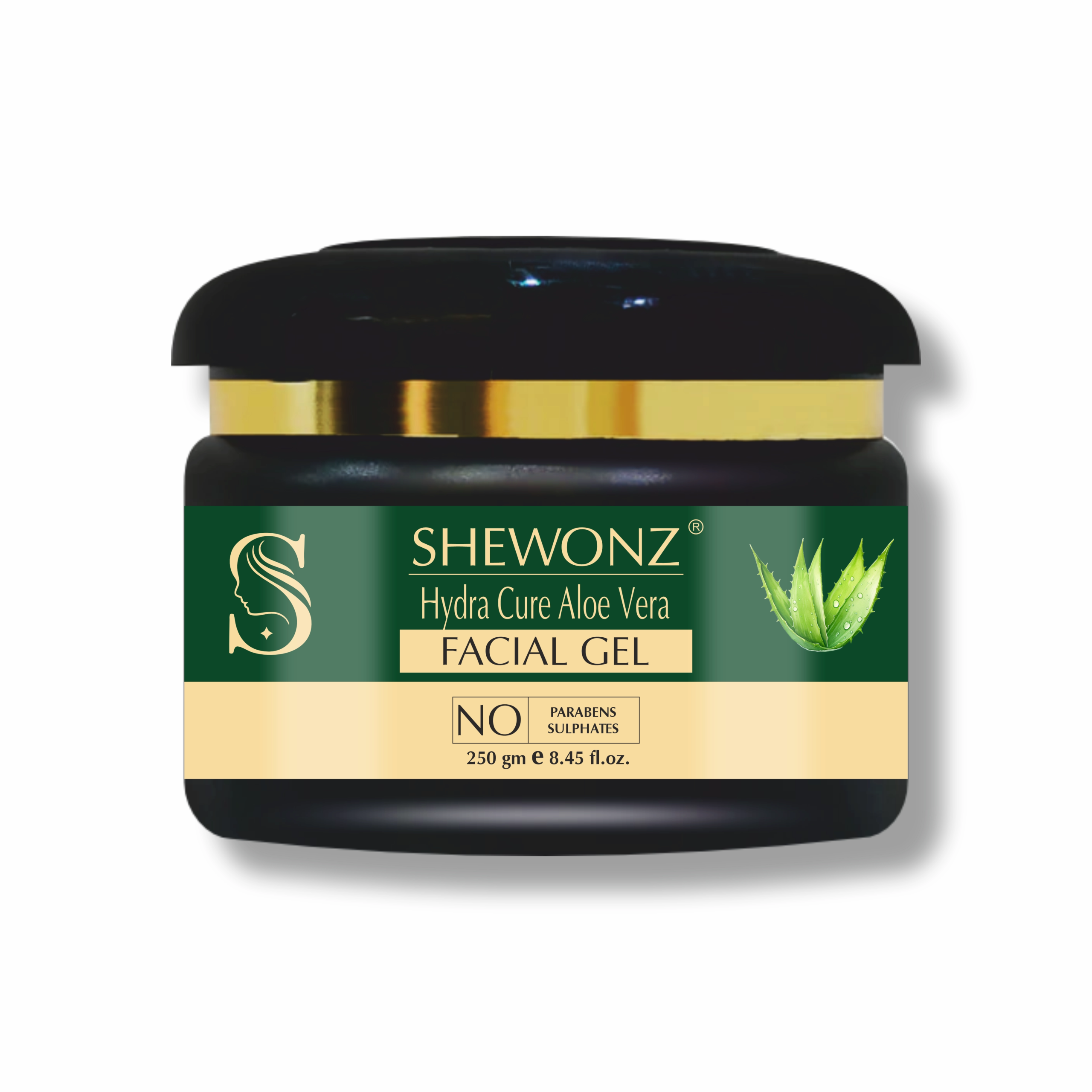 Shewonz Hydra Cure Aloe Vera Facial Gel 250 gm