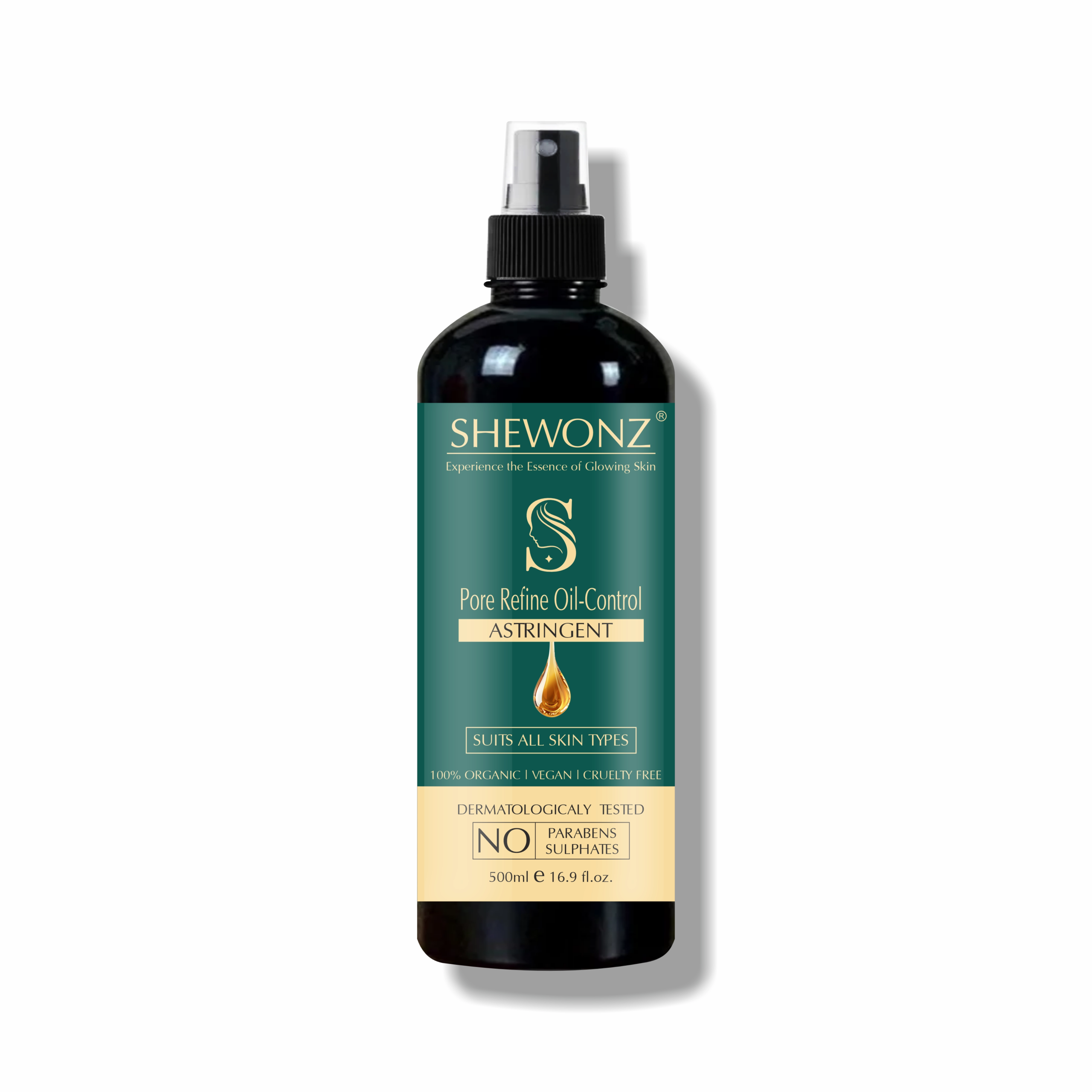 Shewonz Pore Refine Oil-Control Astringent 500 ml
