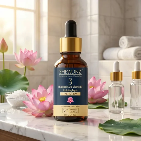 Shewonz Hyaluronic Acid Vitamin B5 Hydrating Repair Face Serum 30 ml