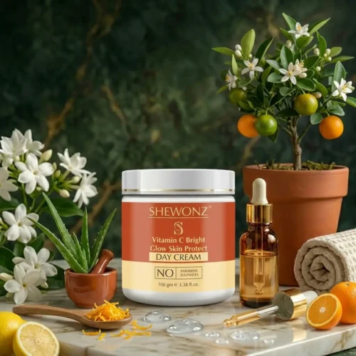 15-1.jpg Shewonz Vitamin C Bright Glow Skin Protect Day Cream 100 gm