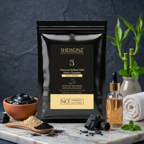 16-4.jpg Shewonz Charcoal Multani Mitti Detox Cleansing Face Mask