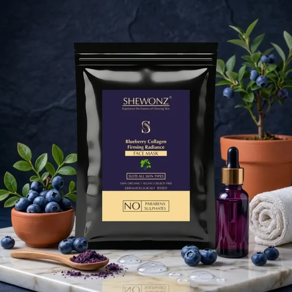Shewonz Blueberry Collagen Firming Radiance Face Mask