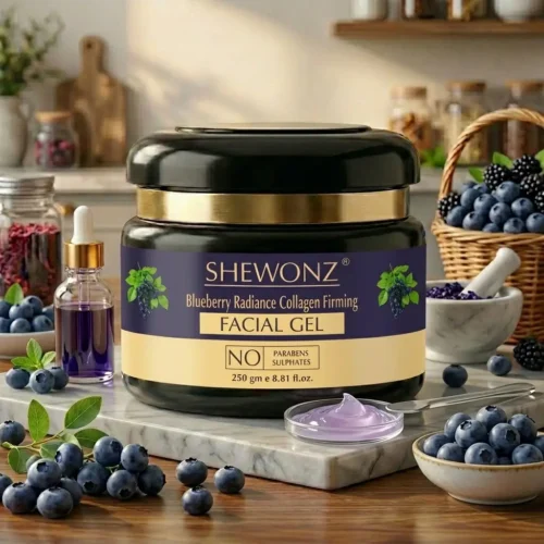 17-8.jpg Shewonz Blueberry Radiance Collagen Firming Facial Gel 250 gm
