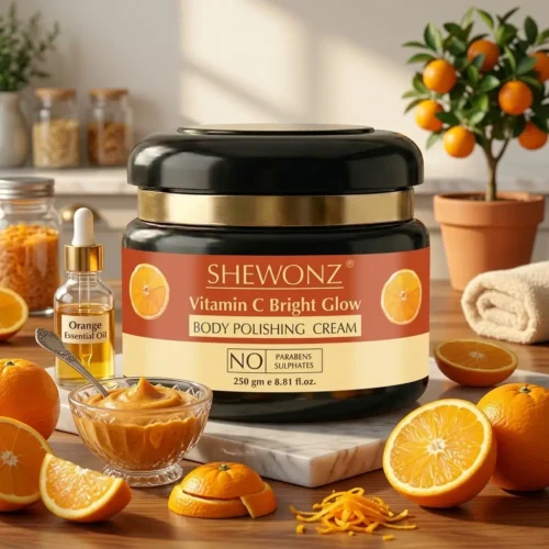 18-1.jpg Shewonz Vitamin C Bright Glow Body Polishing Cream 250 gm