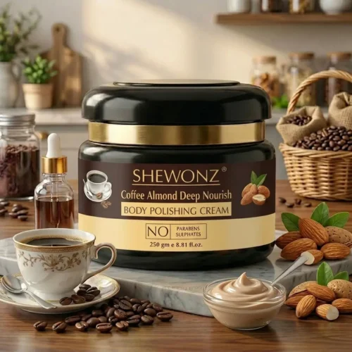 18-6.jpg Shewonz Coffee Almond Deep Nourish Body Polishing Cream 250 gm