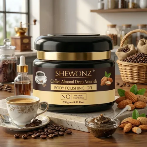 18-8.jpg Shewonz Coffee Almond Deep Nourish Body Polishing Gel 250 gm