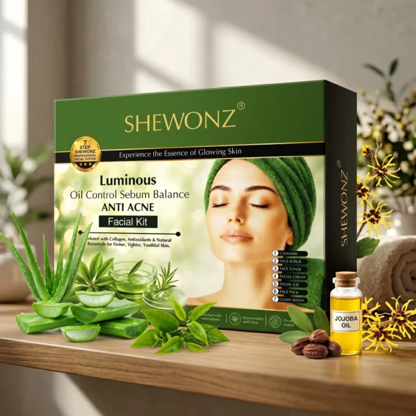 19-9 Shewonz Luminous Oil Control Sebum Balance Anti Acne Facial Kit 350 gm