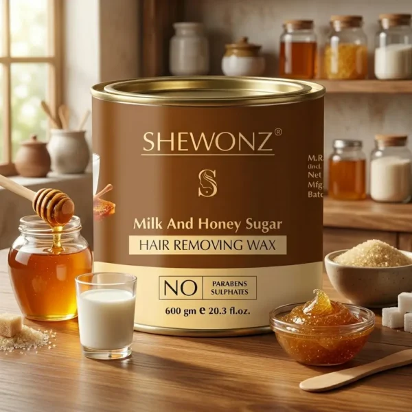 20-1.jpg Shewonz Milk And Honey Sugar Hair Removal Wax 600 gm