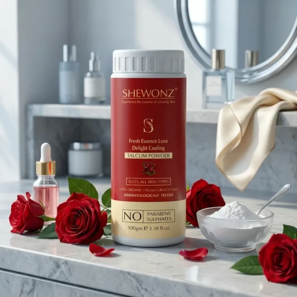 21-2.jpg Shewonz Fresh Essence Luxe Delight Cooling Talcum Powder 100 gm