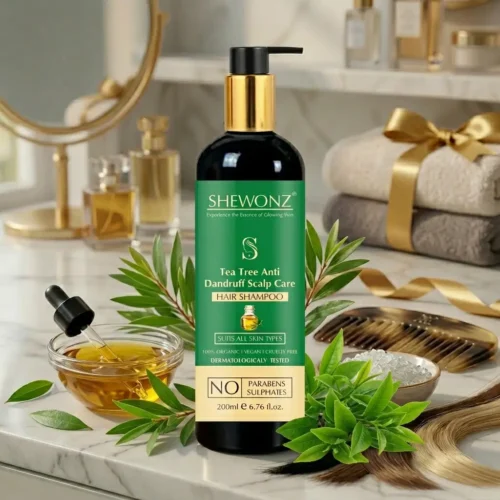 24-3.jpg Shewonz Tea Tree Anti Dandruff Scalp Care Shampoo 200 ml