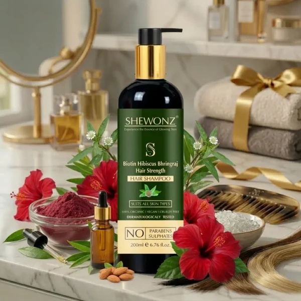 24-4.jpg Shewonz Biotin Hibiscus Bhringraj Hair Strength Shampoo 200 ml