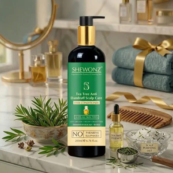 25-3.jpg Shewonz Tea Tree Anti Dandruff Scalp Care Conditioner 200 ml