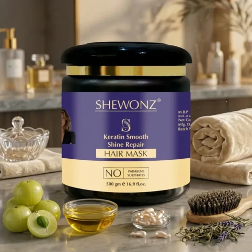 Shewonz Keratin Smooth Shine Repair Hair Mask 500 gm