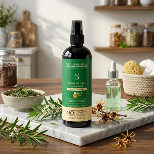 7-3.jpg Shewonz Tea Tree Witch Hazel Acne Control Face Toner 100 ml