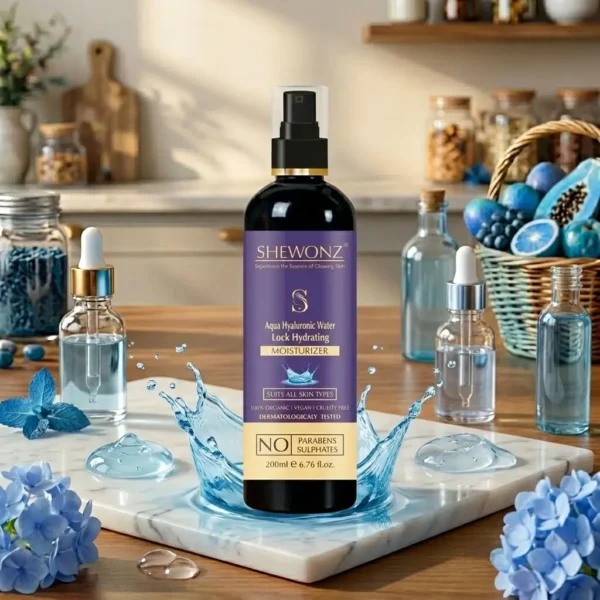 Shewonz Aqua Hyaluronic Water Lock Hydrating Moisturizer 200 ml