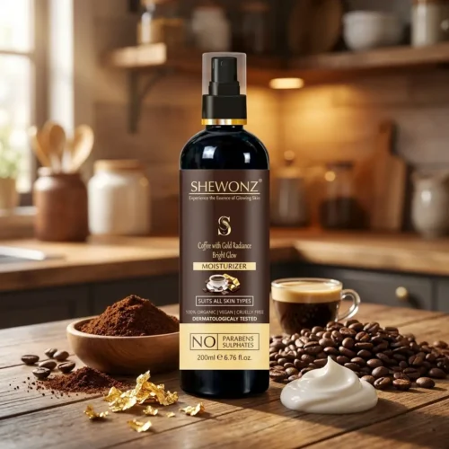 9-5.jpg Shewonz Coffee with Gold Radiance Bright Glow Moisturizer 200 ml