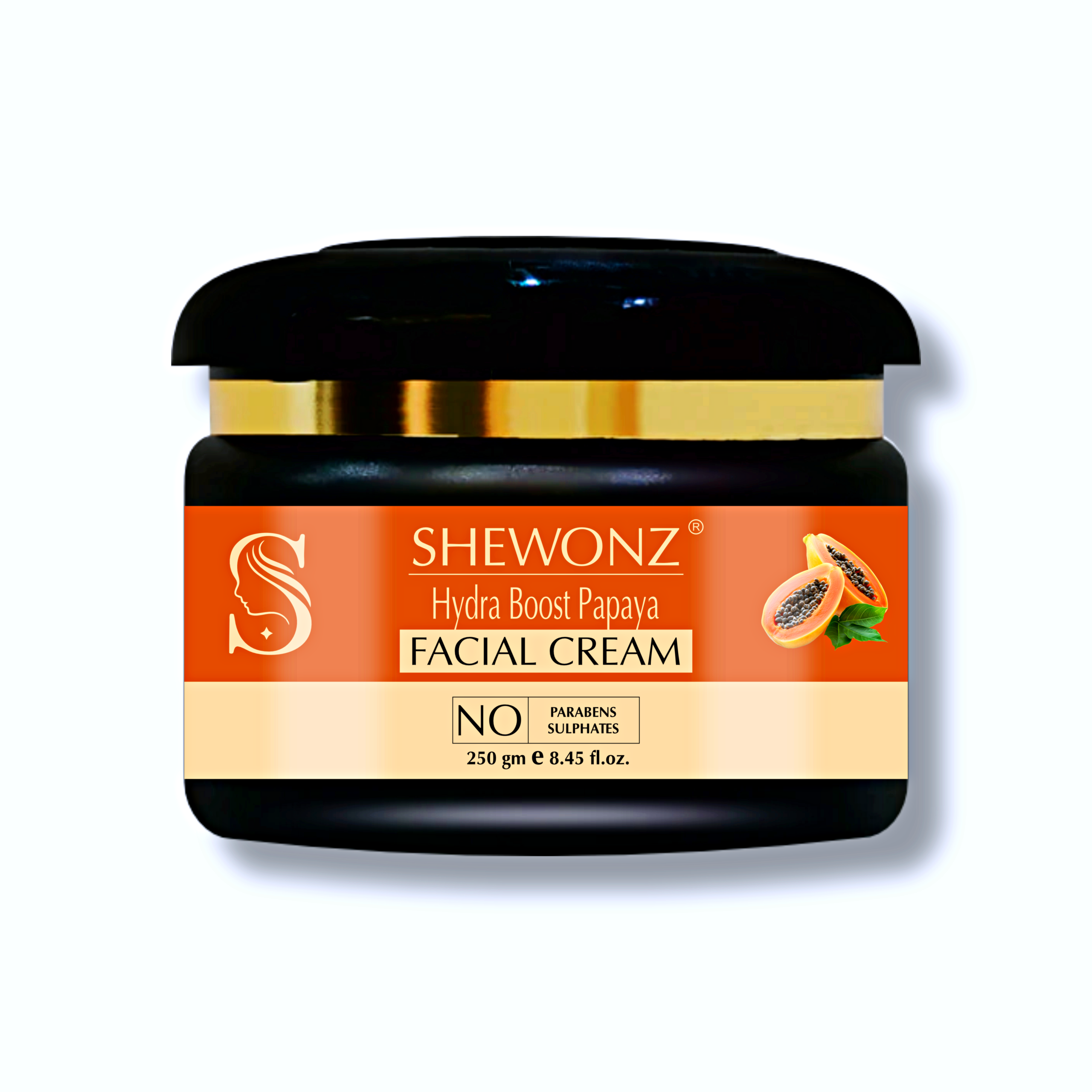 Shewonz Hydra Boost Papaya Facial Cream 250 gm