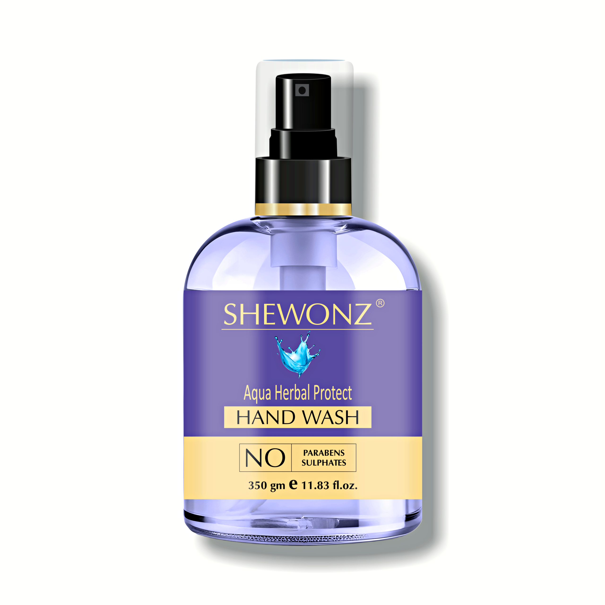 Shewonz Aqua Herbal Protect Hand Wash 350 ml