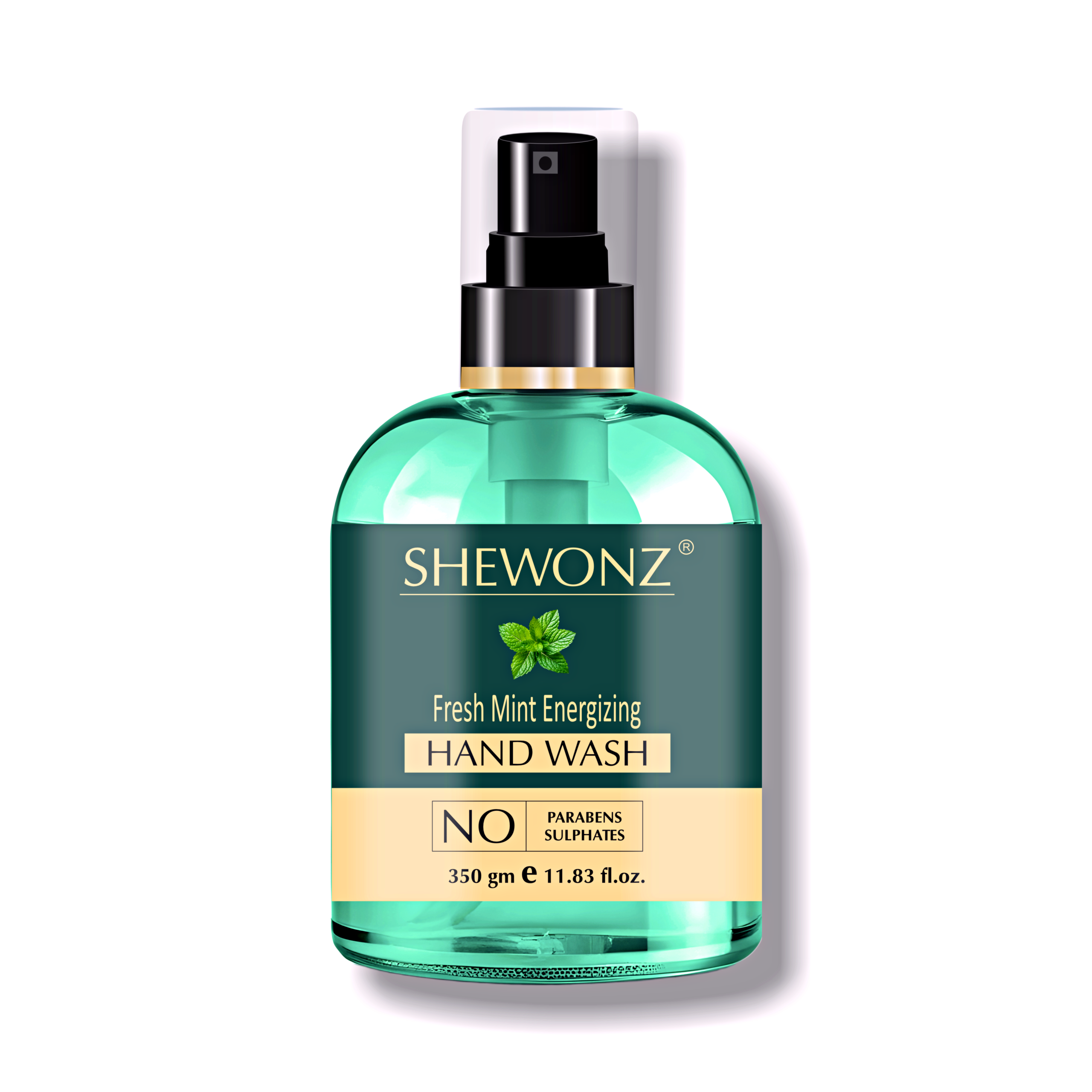 Shewonz Fresh Mint Energizing Hand Wash 350 ml