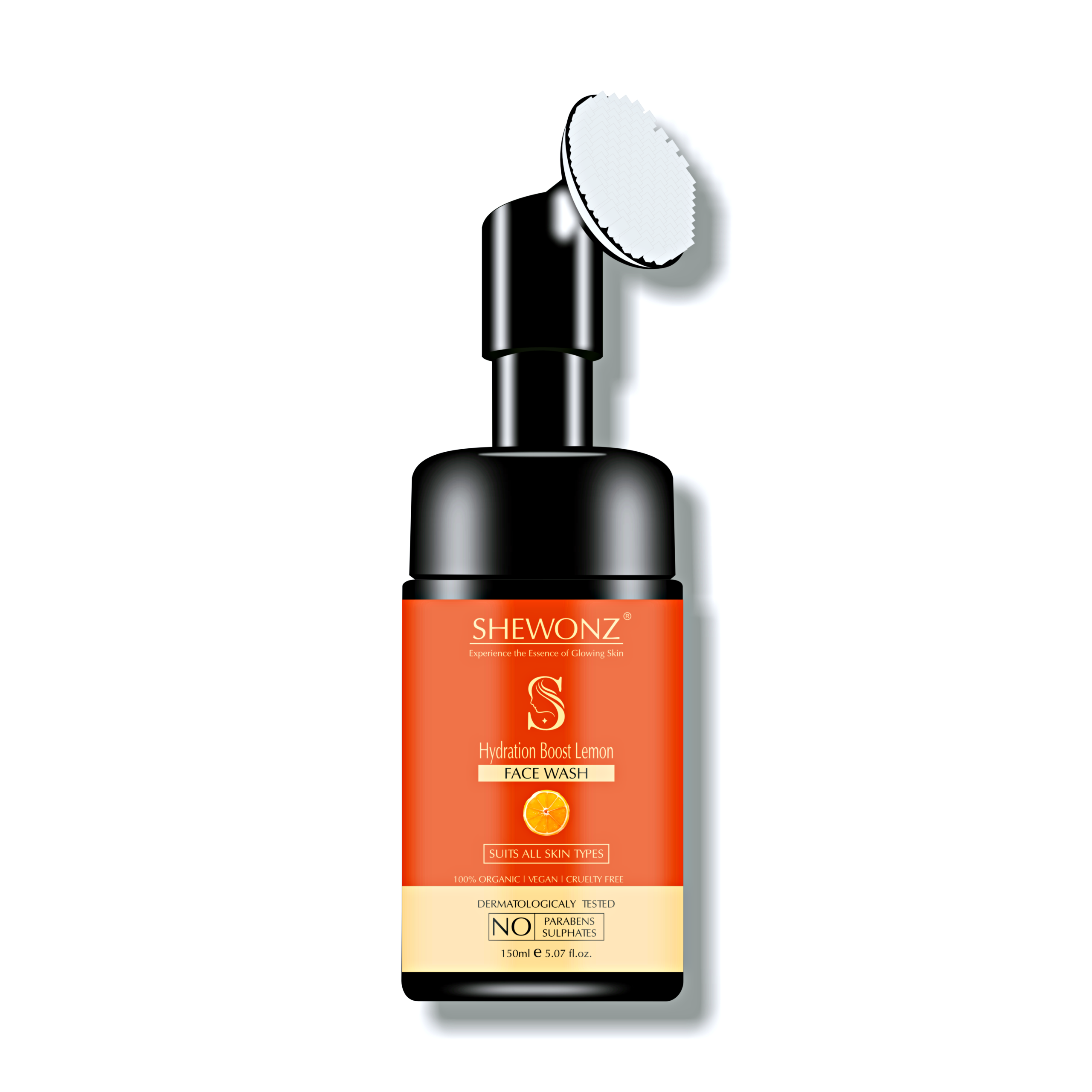 Shewonz Hydration Boost Lemon Face Wash 150 ml