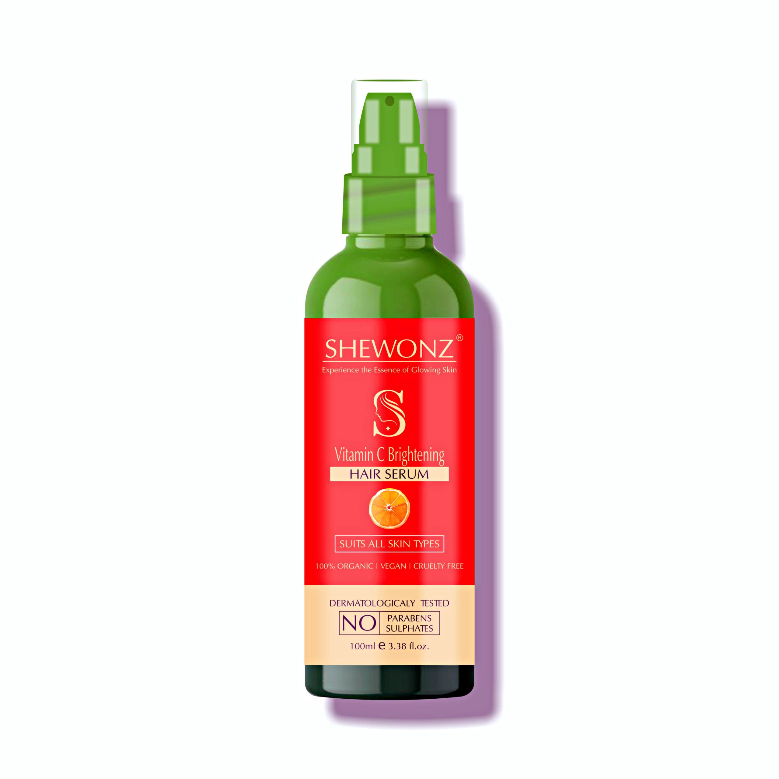 Shewonz Vitamin C Brightening Hair Serum 100 ml