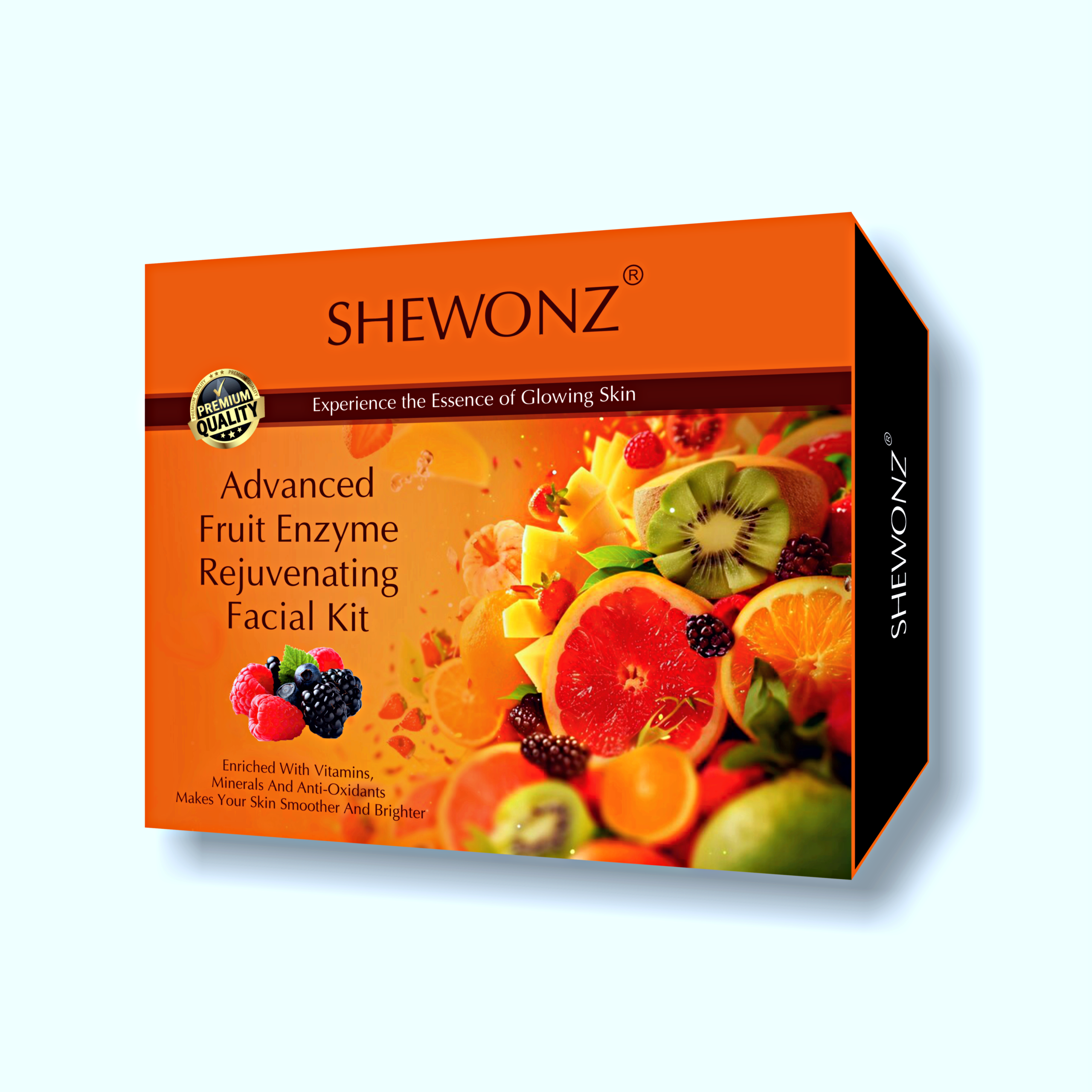 Shewonz Advanced Fruit Enzyme Rejuvenating Facial Kit 250 gm